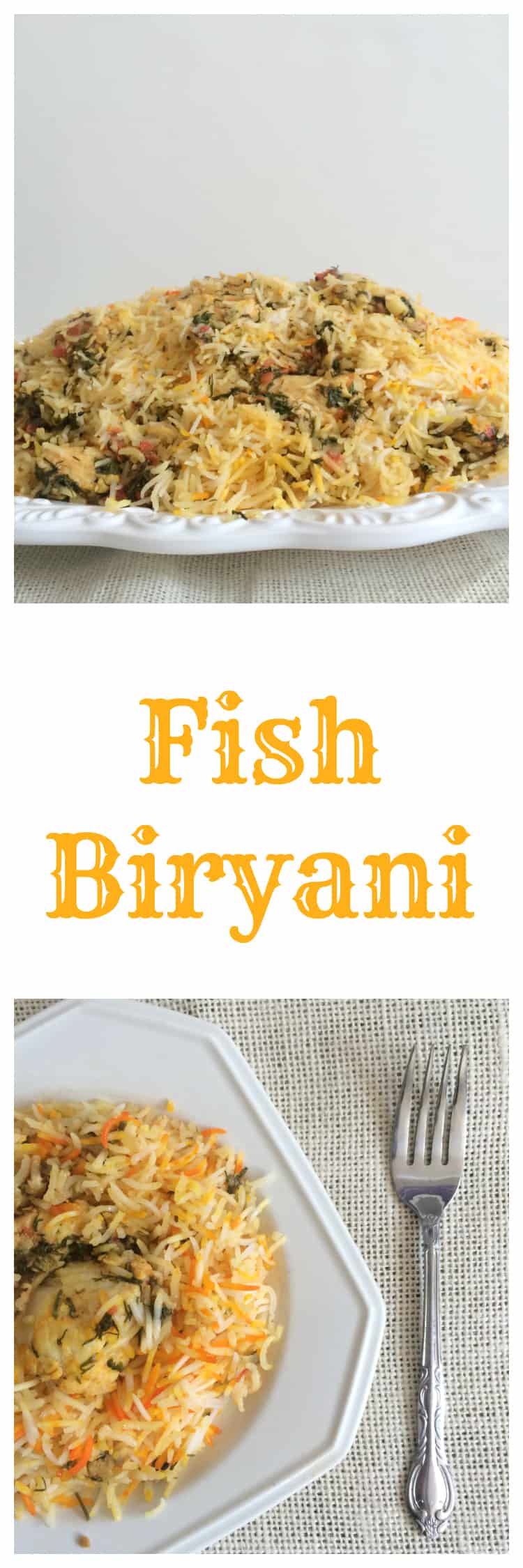 Fish Biryani - Flour & Spice