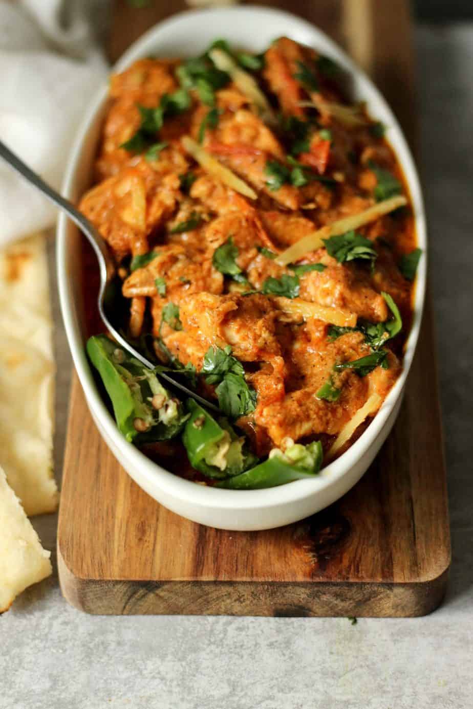 Pakistani Chicken Ginger (Boneless) Flour & Spice