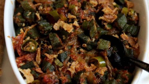 Keema Bhindi Masala Recipe - Okra & Minced Meat Curry