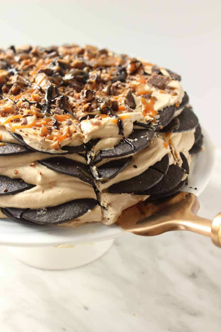 5Ingredient Mocha Icebox Cake Flour & Spice