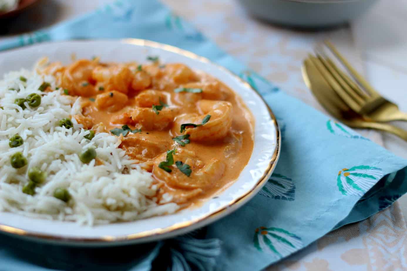 15 Minute Shrimp and Coconut Curry