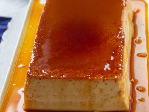 Velvety Caramel Custard or Caramel Flan