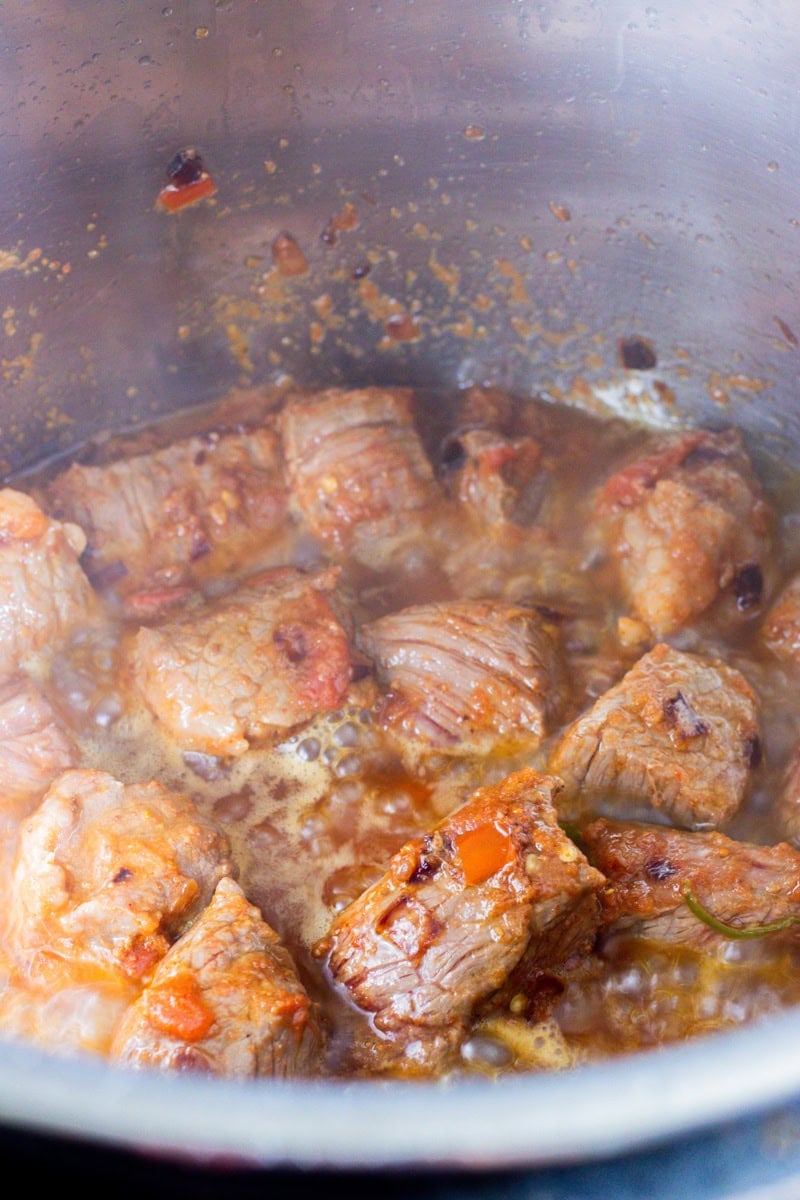 meat browned 