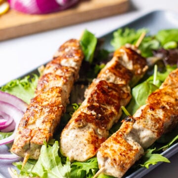 malai boti skewers